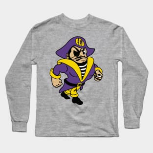 ECU Vintage Retro East Carolina Pirates 80s Long Sleeve T-Shirt